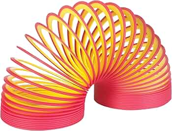 POOF Original Slinky Brand Neon Plastic Slinky