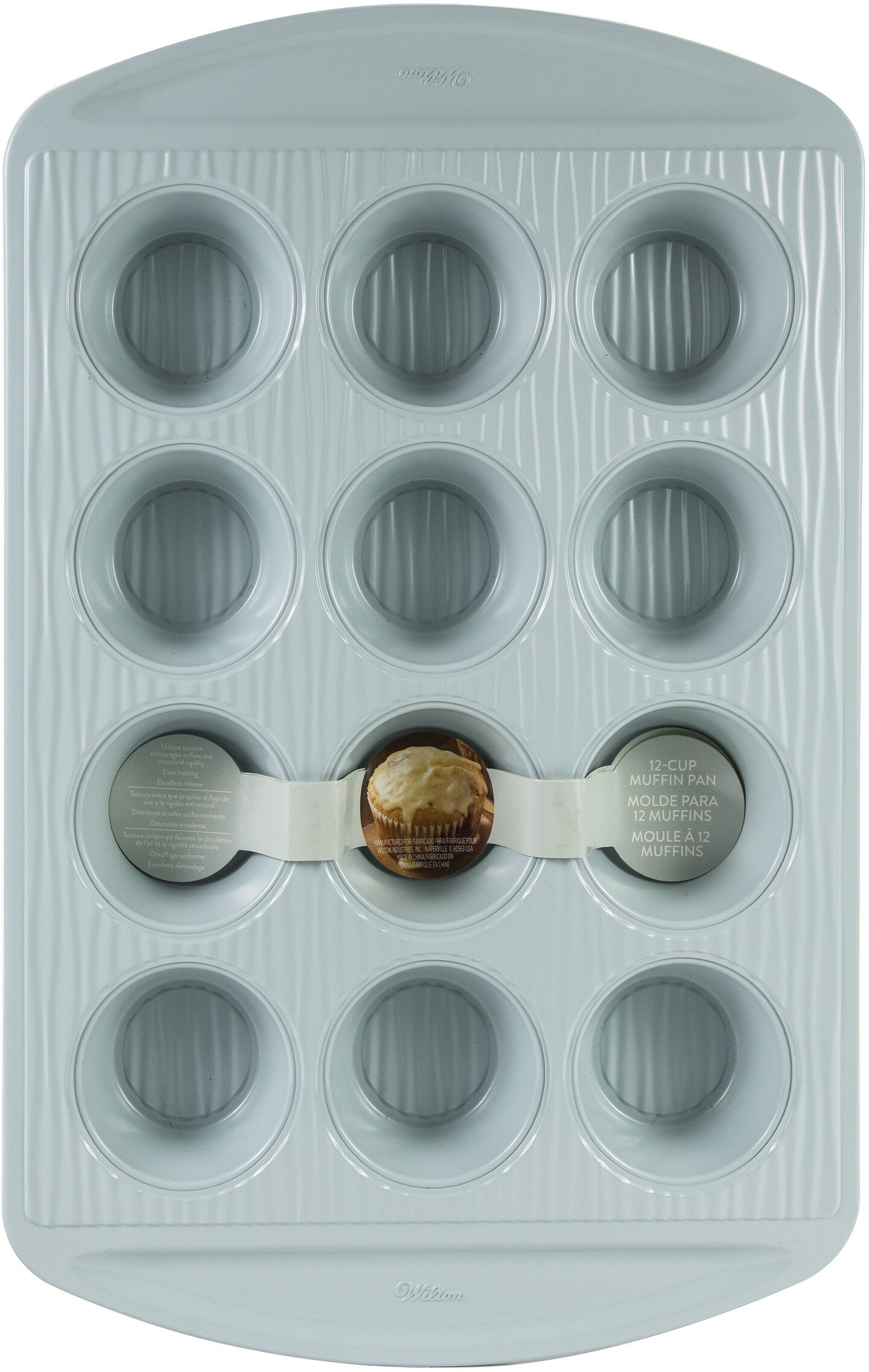Wilton 12-Cavity Muffin Pan Non-Stick by Wilton - American Made