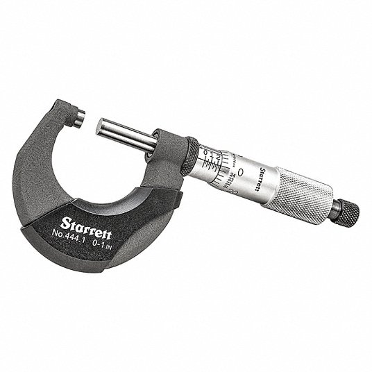 Starrett Outside Micrometer 0-1 Inch by Starrett - American Made