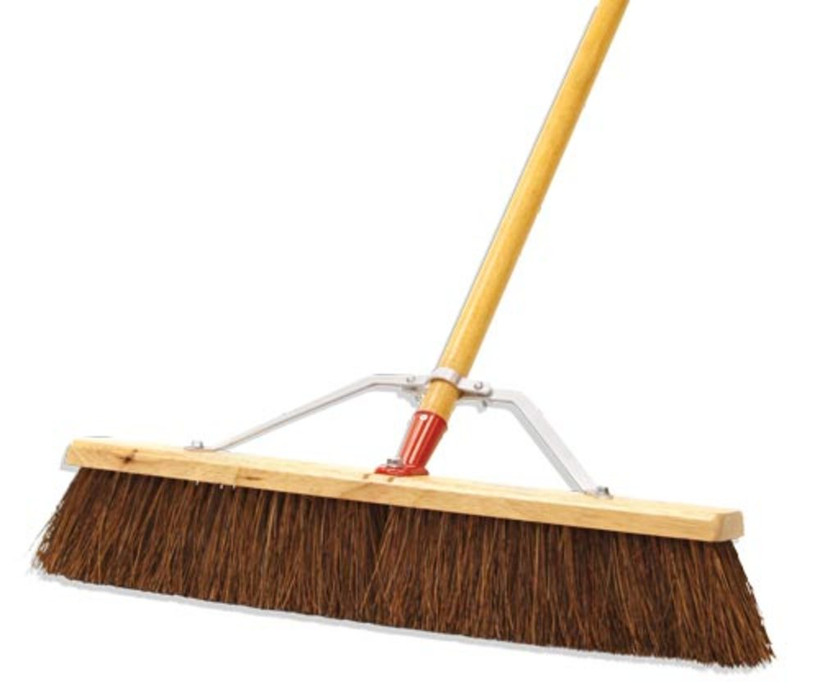 Novelty Manufacturing Push Broom 18-Inch Palmyra by Novelty Manufacturing - American Made