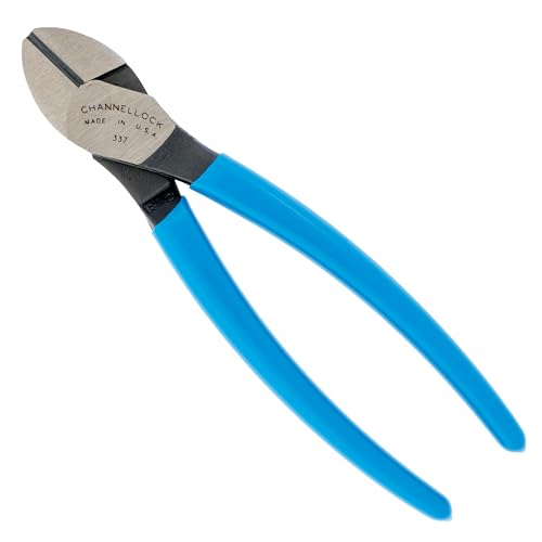 Channellock Diagonal Cutting Plier 337 - Precision Sidecutters by Channellock - American Made
