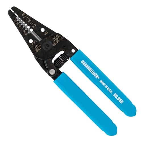Channellock 958 6.25-Inch Wire Stripper and Cutter by Channellock - American Made