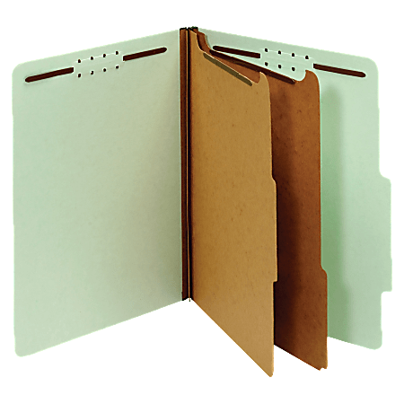 Globe-Weis Pressboard Classification Folders Letter 10-Pack by Globe-Weis - American Made