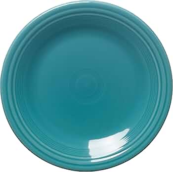 Fiesta 10.5-Inch Classic Rim Dinner Plate - Turquoise