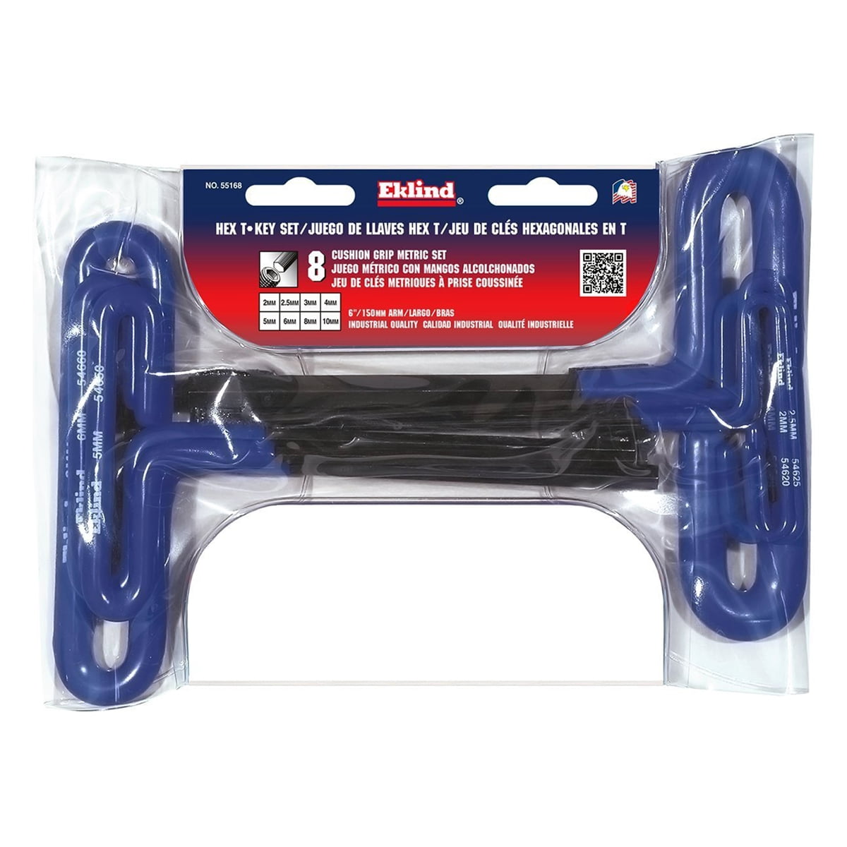 Eklind Metric Hex Key Set 8-Piece by Eklind Tool Company - American Made