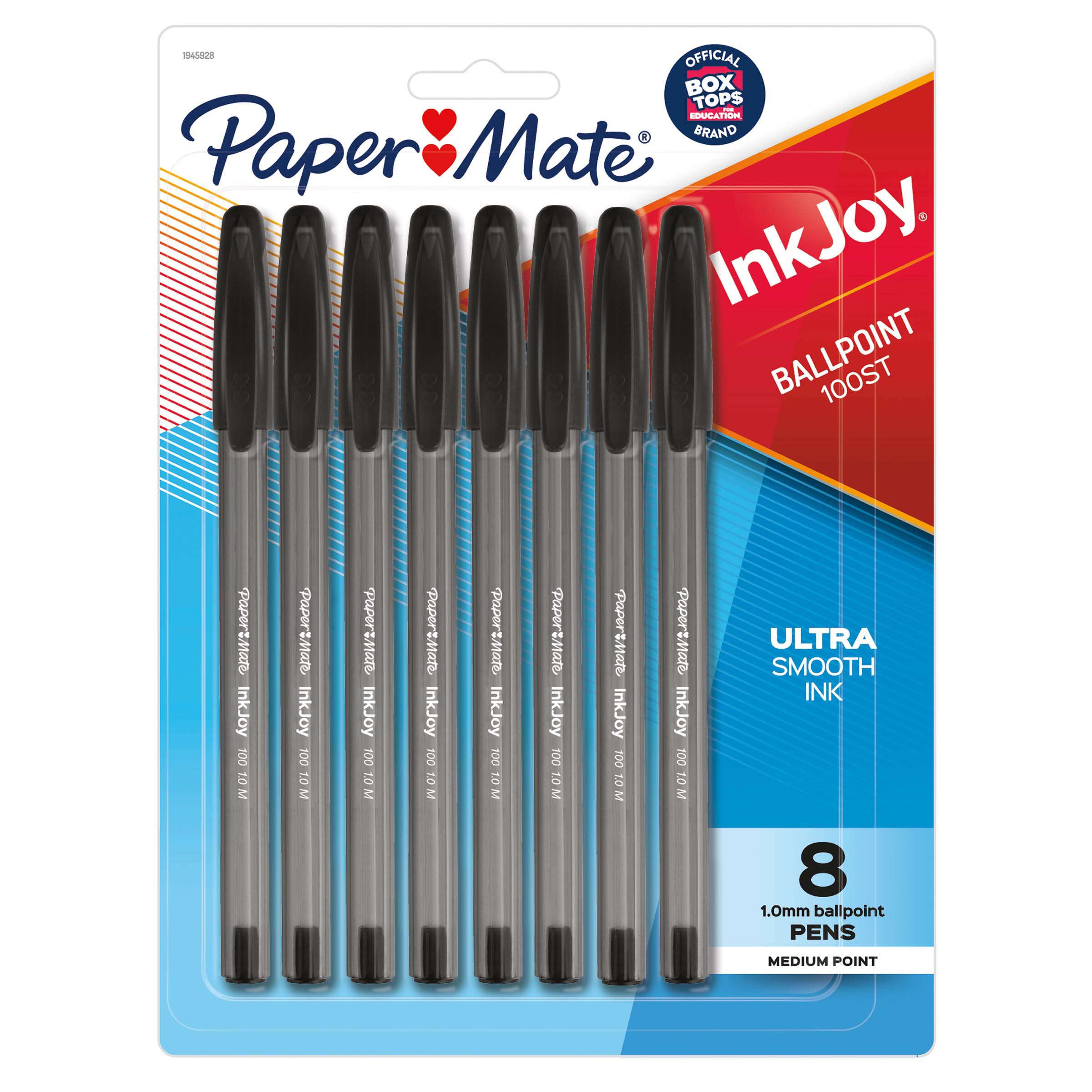 Paper Mate InkJoy 100ST Ballpoint Pens 20-Pack Black Medium by Paper Mate - American Made
