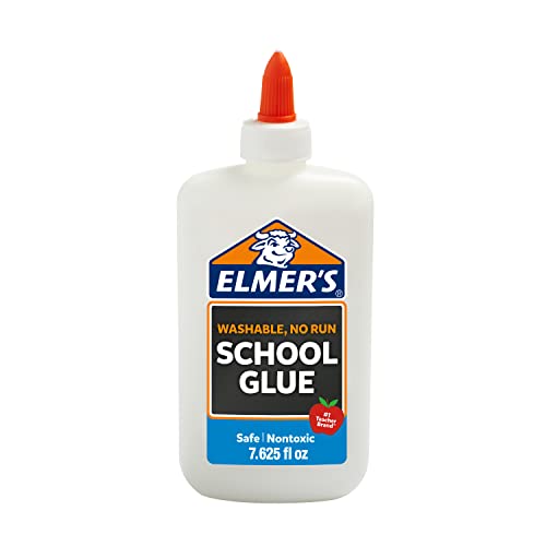 Elmer's E308 Liquid School Glue Washable 7.625 oz by Elmer's - American Made