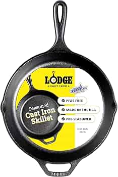 Lodge 10.25 Inch Cast Iron Skillet by Lodge Cast Iron - American Made