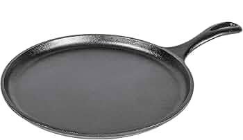Lodge 10.5-Inch Cast Iron Round Griddle