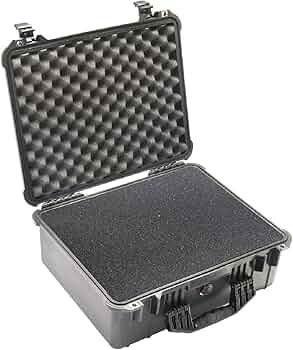 Pelican 1550 Protector Case with Foam Black