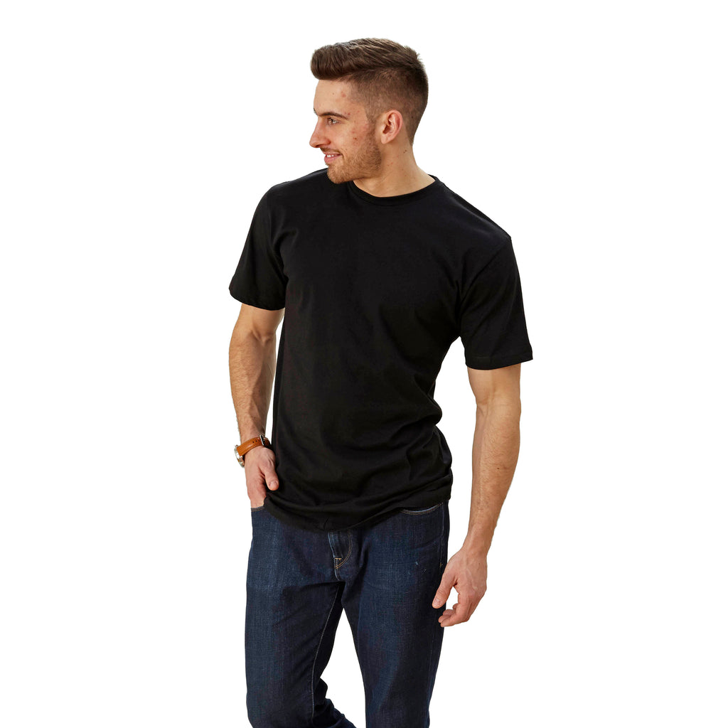Goodwear USA Men's Classic Crewneck T-Shirt Black by Goodwear USA - American Made