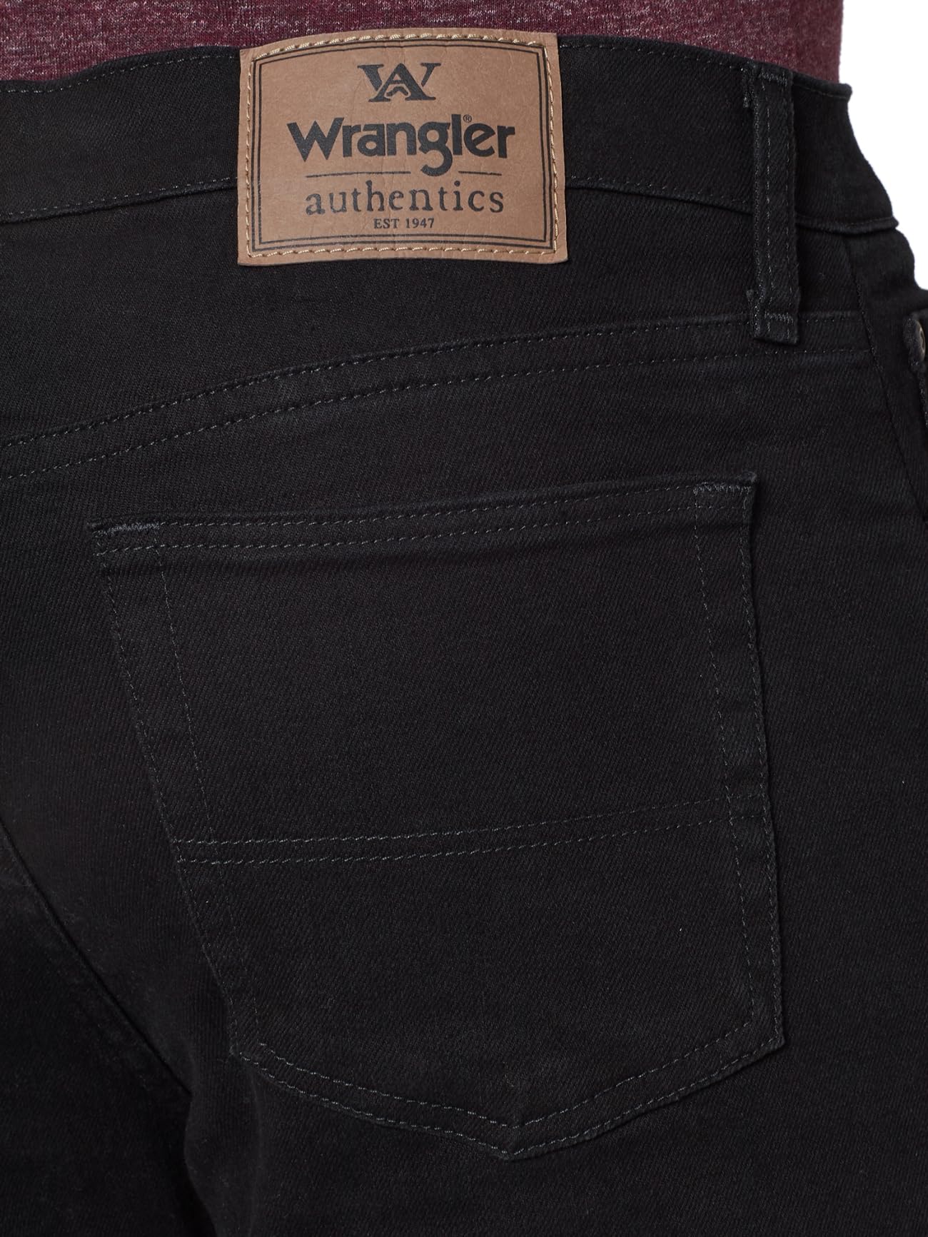 Wrangler Authentics Men's Classic 5-Pocket Regular Fit Jean by Wrangler - American Made