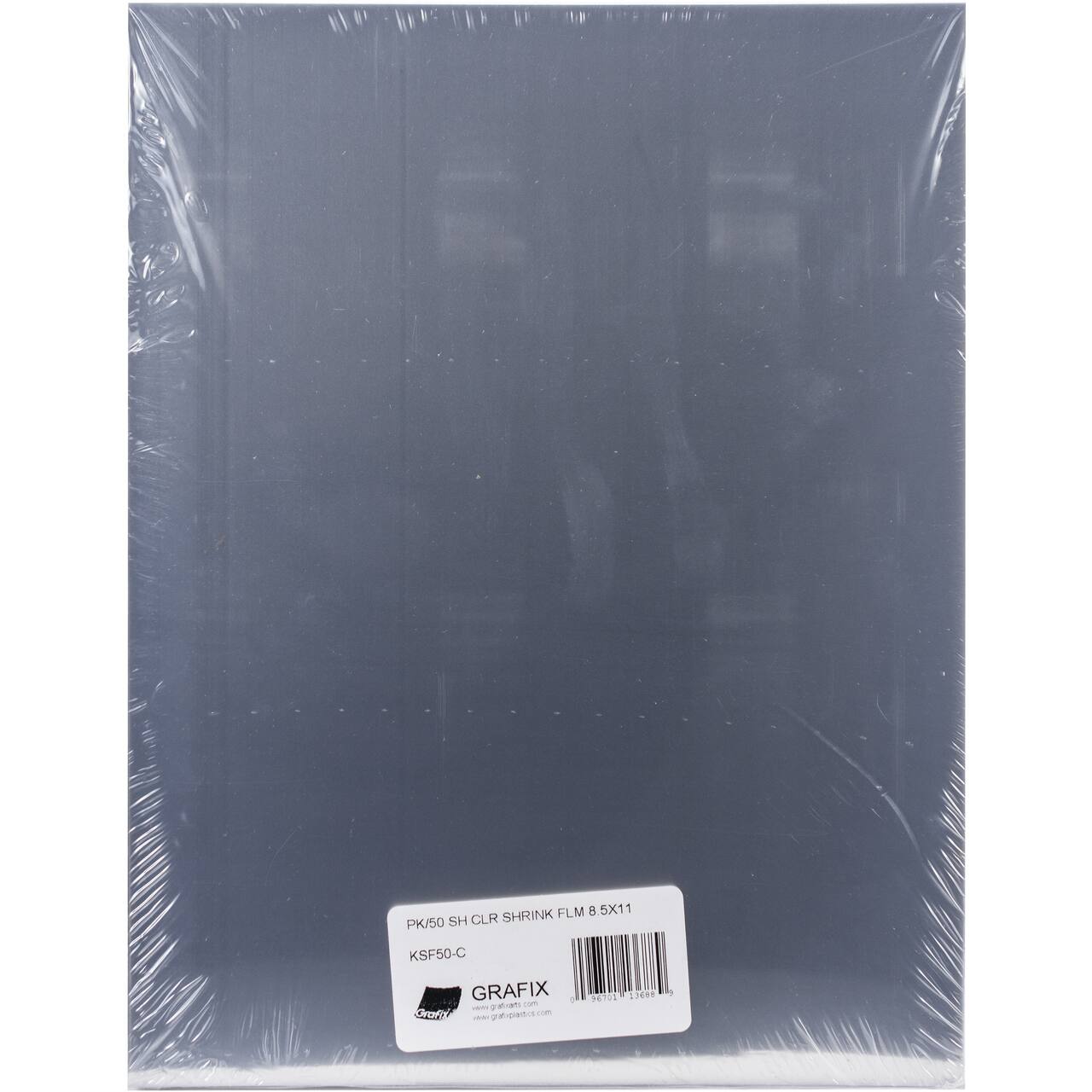 Grafix Shrink Film Sheets 50-Count Clear by Grafix - American Made