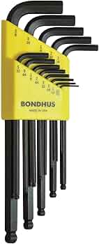 Bondhus 10937 Ball End Hex Wrench Set by Bondhus - American Made