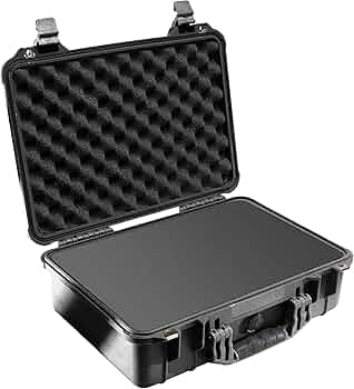 Pelican 1500 Protector Case with Foam Black