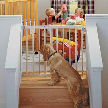 Toddleroo by North States Stairway Swing Wooden Baby Gate by North States Industries - American Made