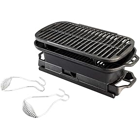 Lodge Cast Iron Sportsman's Grill by Lodge Cast Iron - American Made