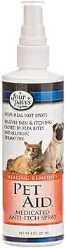 Four Paws Pet Aid Anti-Itch Spray 8oz by Four Paws - American Made