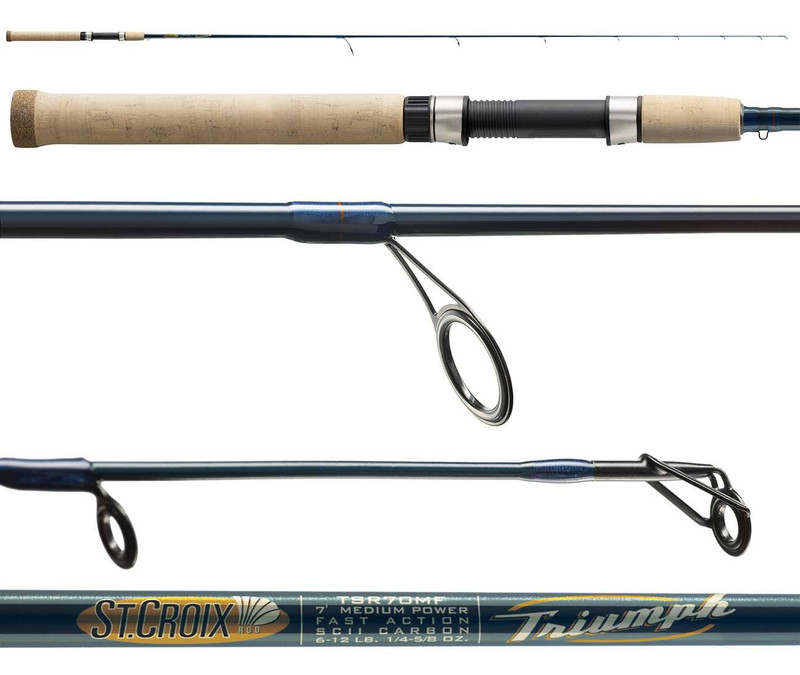 St. Croix Triumph Spinning Rod 6ft Medium by St. Croix Rod - American Made