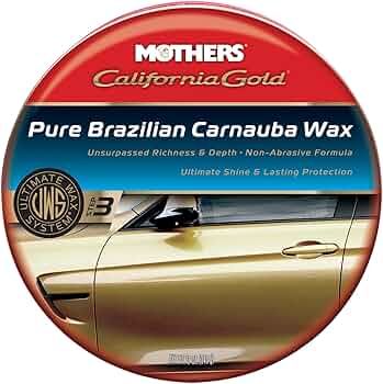 Mothers 05550 California Gold Pure Brazilian Carnauba Wax 12 oz Paste by Mothers Polishes - American Made