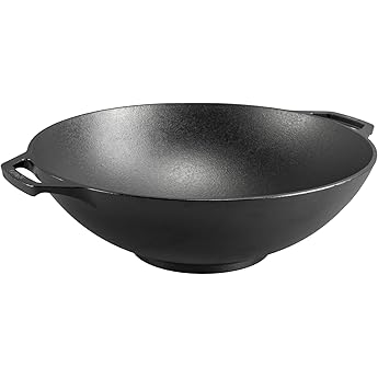 Lodge BOLD 14 Inch Seasoned Cast Iron Wok