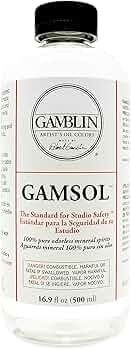 Gamblin Gamsol Odorless Mineral Spirits 16.9oz by Gamblin Artists Colors - American Made