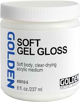 Golden Artist Colors Soft Gel Gloss 8oz