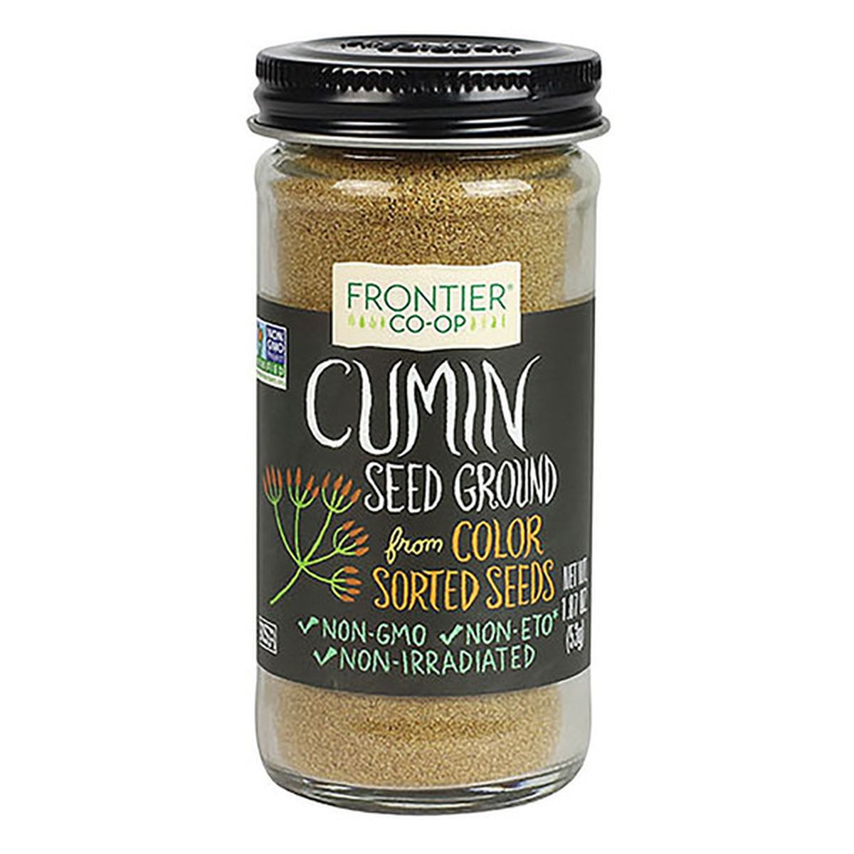 Frontier Co-op Organic Cumin Ground 1.87 oz by Frontier Co-op - American Made