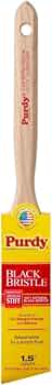 Purdy 144116015 Black Bristle Oregon Angular Trim Paint Brush 1.5 Inch by Purdy - American Made