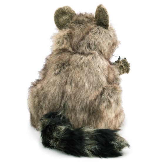 Folkmanis Raccoon Hand Puppet by Folkmanis Puppets - American Made