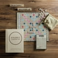 WS Game Company Scrabble Bookshelf Edition Premium