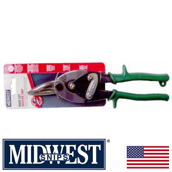 Midwest Snips 10-Inch Right Cut Aviation Snips by Midwest Snips - American Made