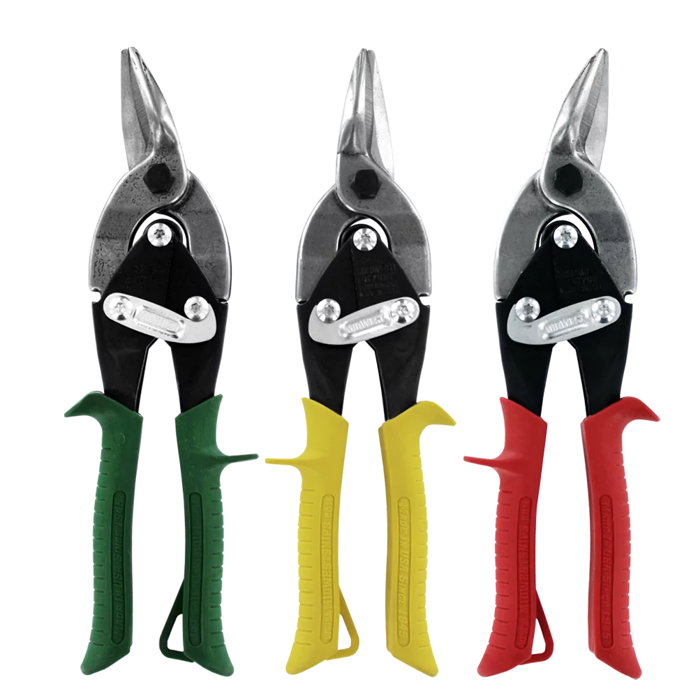 Midwest Snips 3-Piece Aviation Snips Set by Midwest Snips - American Made