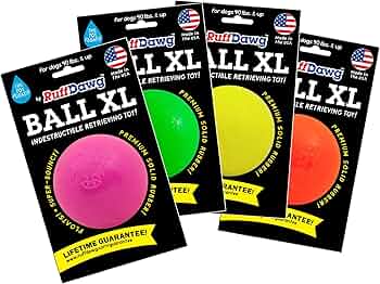 Ruff Dawg Ball XL Solid Rubber Dog Toy by Ruff Dawg - American Made