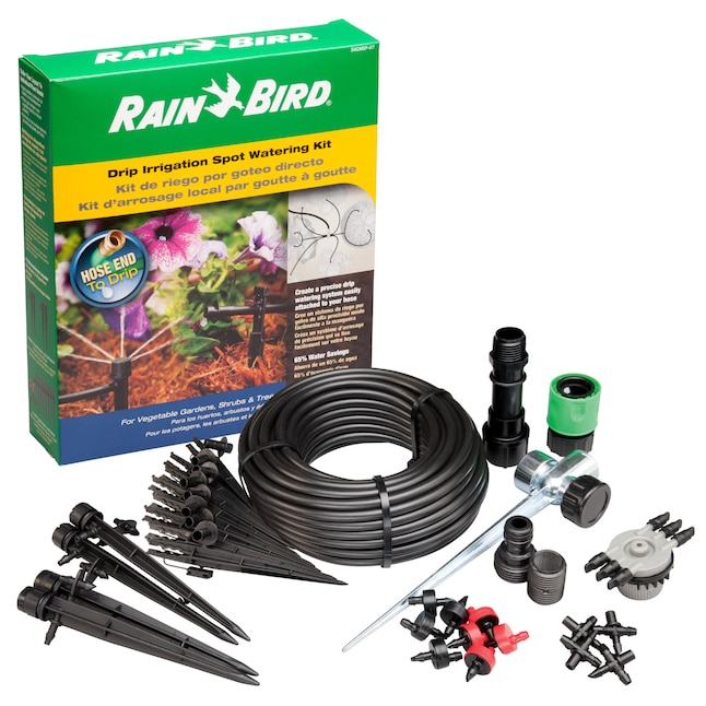 Rain Bird MBCOMP Drip Irrigation System 10-Zone Kit by Rain Bird - American Made