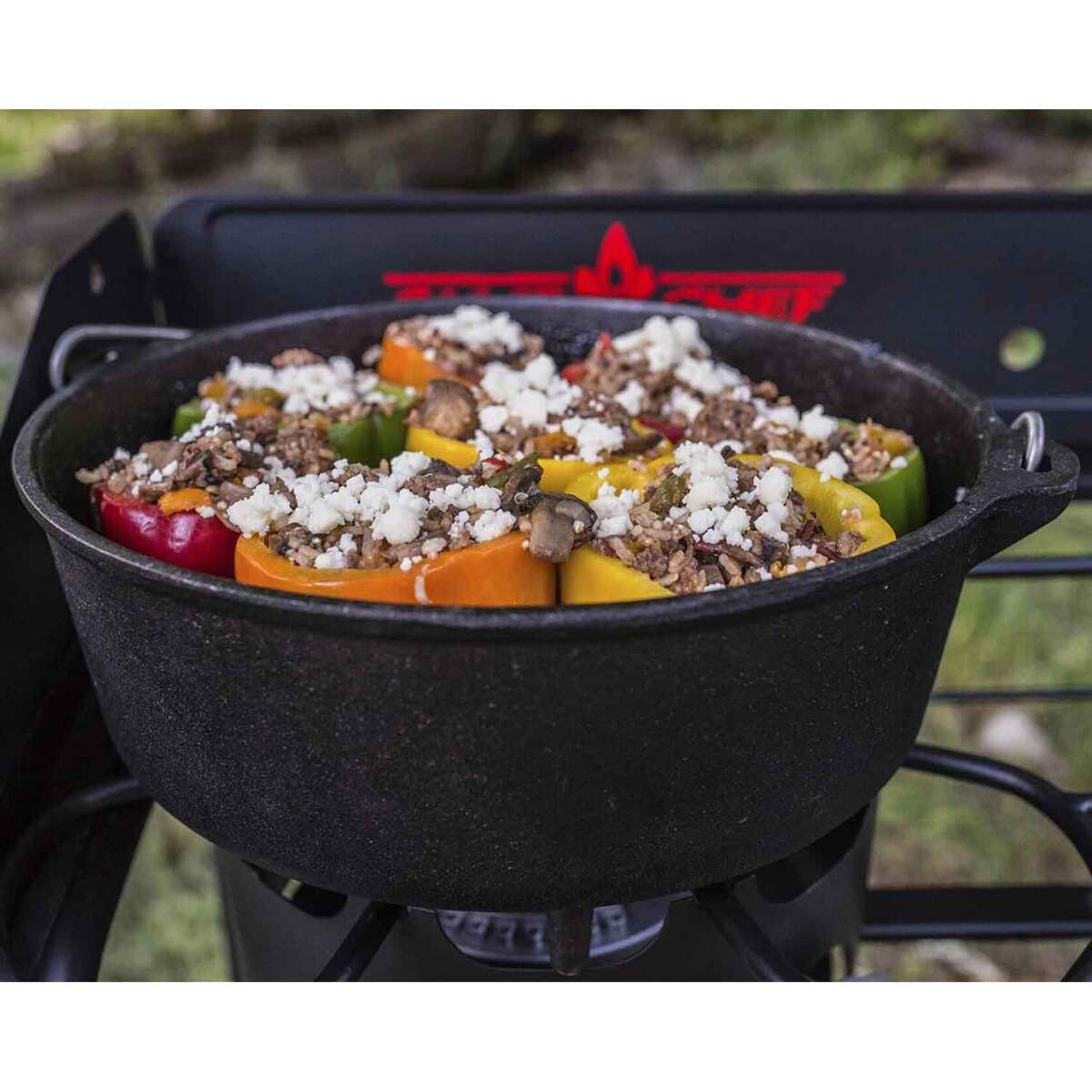 Camp Chef Dutch Oven 12-Inch, 6-Quart by Camp Chef - American Made