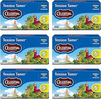 Celestial Seasonings Tension Tamer 20-Count 6-Pack by Celestial Seasonings - American Made