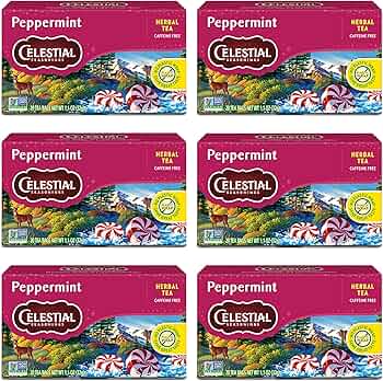 Celestial Seasonings Peppermint 20-Count 6-Pack by Celestial Seasonings - American Made