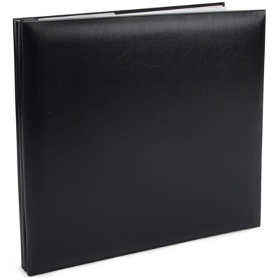 Pioneer Photo Albums Sewn Spine Scrapbook Album 12x12 Black by Pioneer Photo Albums - American Made