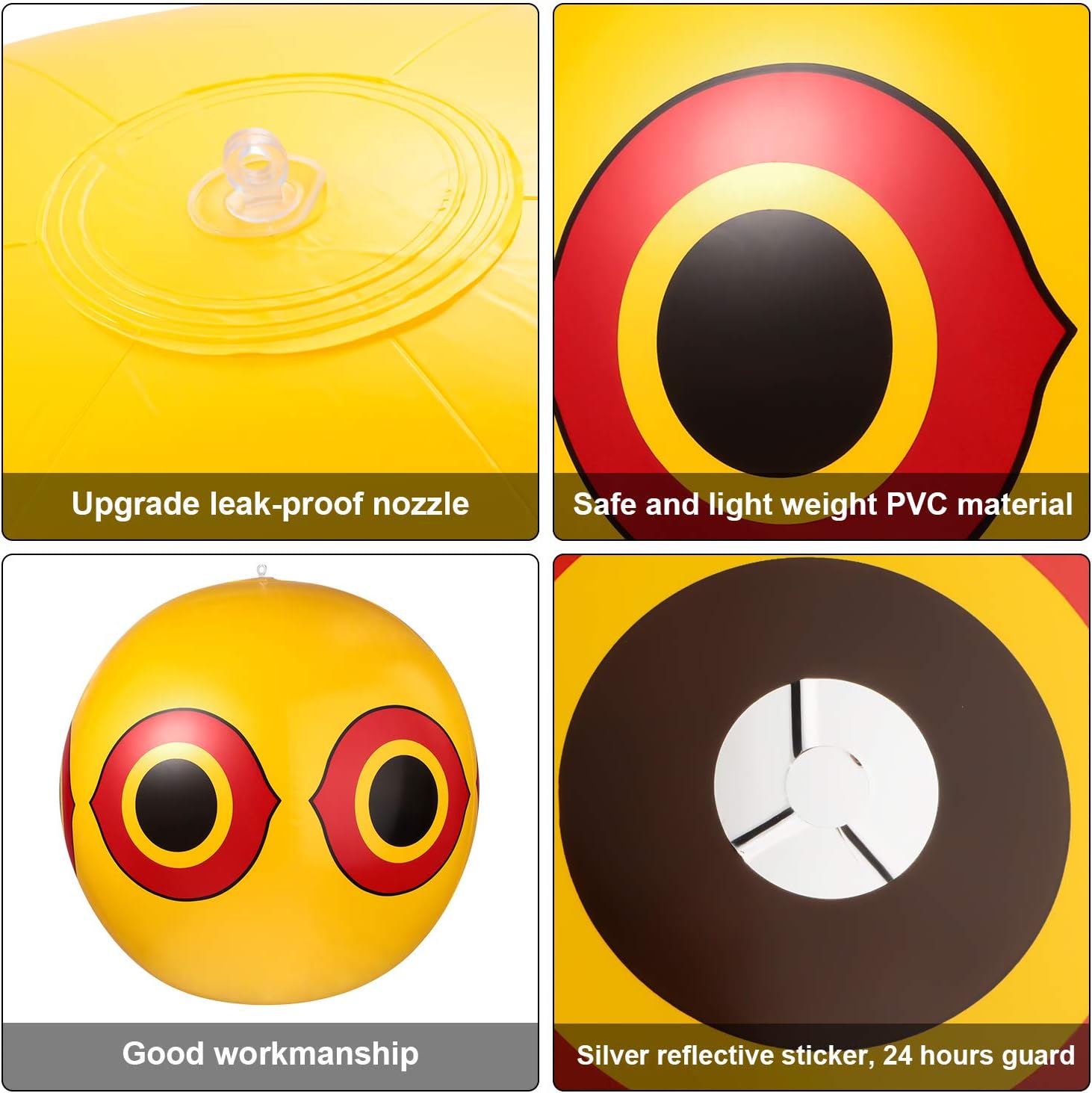 Dalen Gardeneer Scare-Eye Bird Repeller Balloons 3-Pack