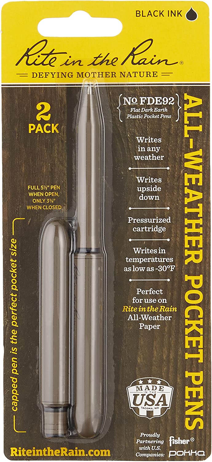 Rite in the Rain All-Weather Pen Black Ink