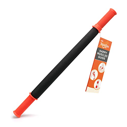 Tiger Tail 22in Massage Stick Portable Roller, Handheld, Deep Tissue Foam Roller