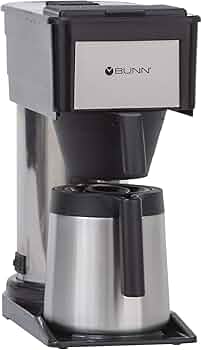 BUNN BT Speed Brew 10-Cup Thermal Carafe Coffee Brewer Black by BUNN - American Made