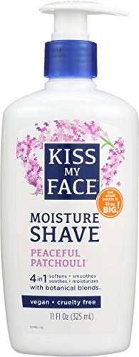Kiss My Face Moisture Shave Cream Peaceful Patchouli 11 oz by Kiss My Face - American Made