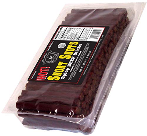 Buffalo Bills Hot Short Shots (120 hot and spicy 3.5” beef sticks per 30oz bag)