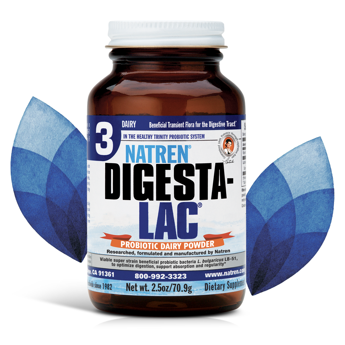 Natren Digesta-Lac L. bulgaricus 1.25 oz Powder by Natren - American Made