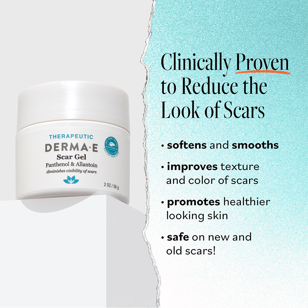 Derma E Scar Gel with Panthenol 2oz by Derma E - American Made