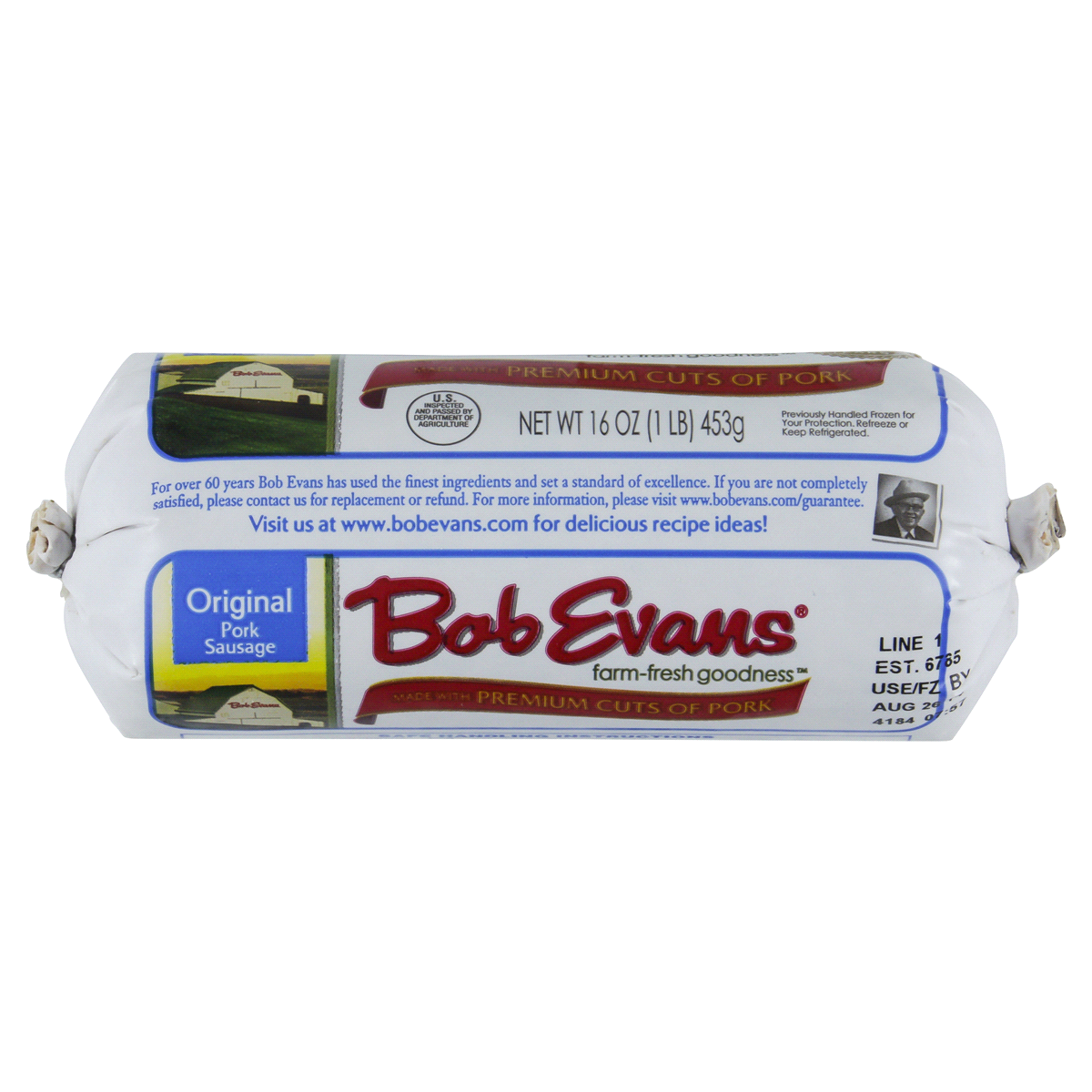 Bob Evans Original Pork Sausage Roll 16 oz by Bob Evans Farms - American Made