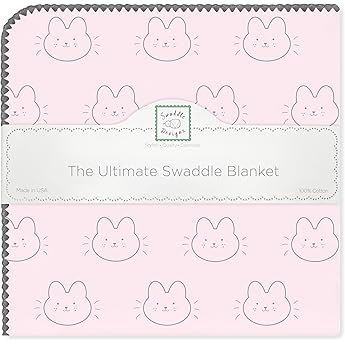 SwaddleDesigns Receiving Blanket Set 4-Pack Cotton Flannel by SwaddleDesigns - American Made