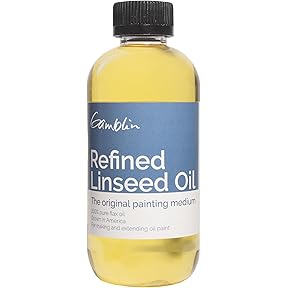 Gamblin Cold Pressed Linseed Oil 8.5oz by Gamblin Artists Colors - American Made